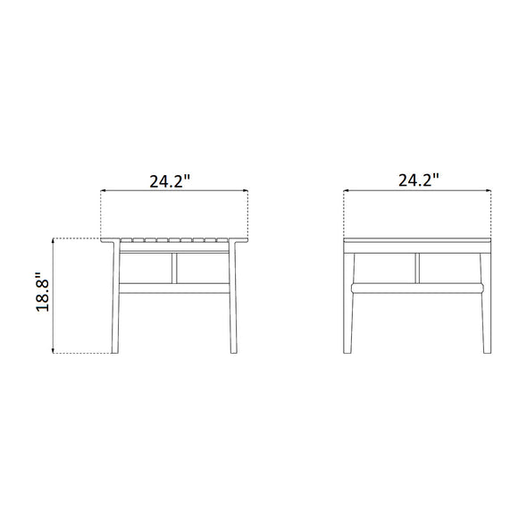 M19 Sammen Outdoor Lounge Table