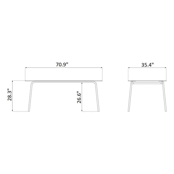 M21 Teglgaard Outdoor Dining Table