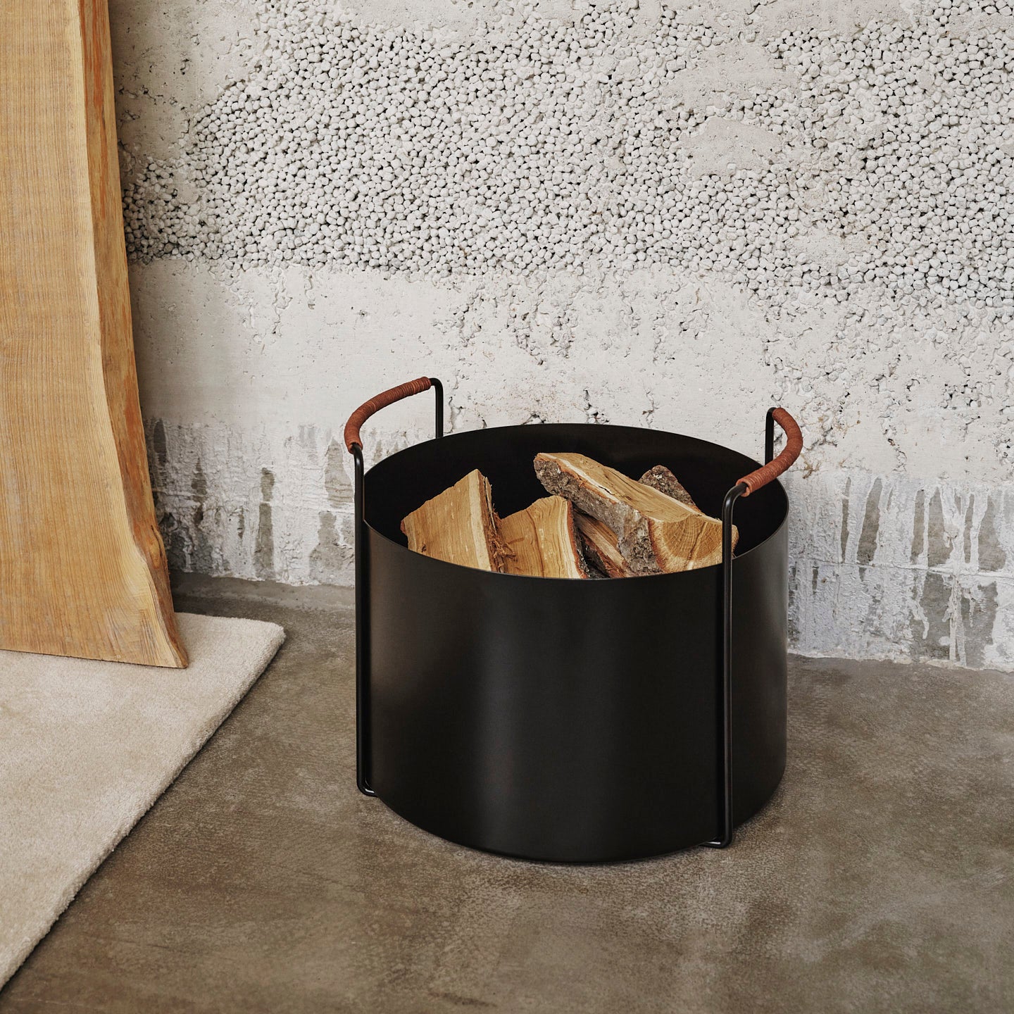 Ferm Living Port Firewood Bucket - 2Modern