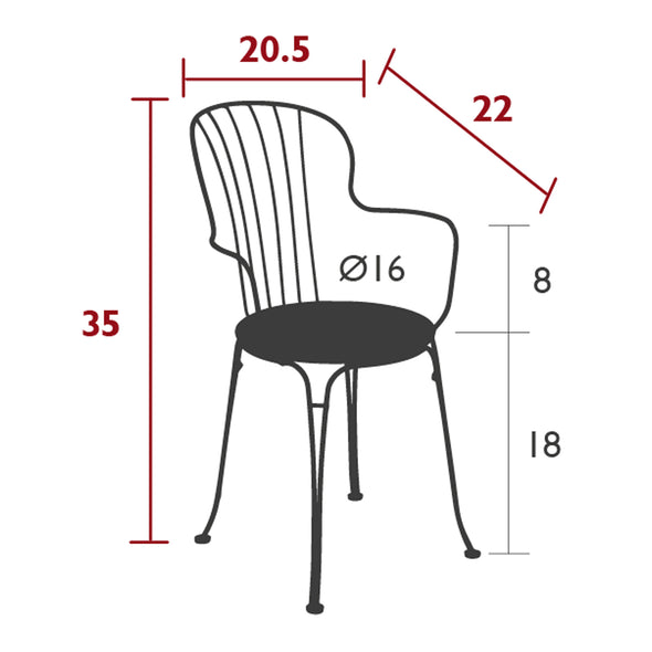 Opera Plus Armchair (Set of 2)