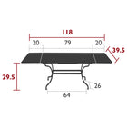 Romane Extendable Dining Table