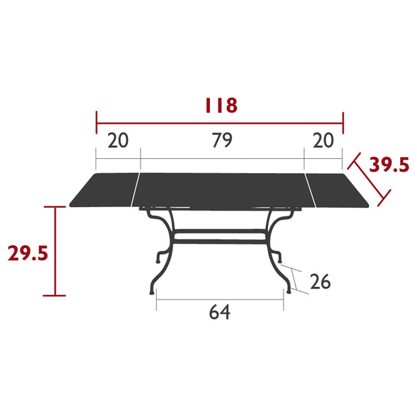Romane Extendable Dining Table