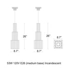 Deco Metra Pendant Light