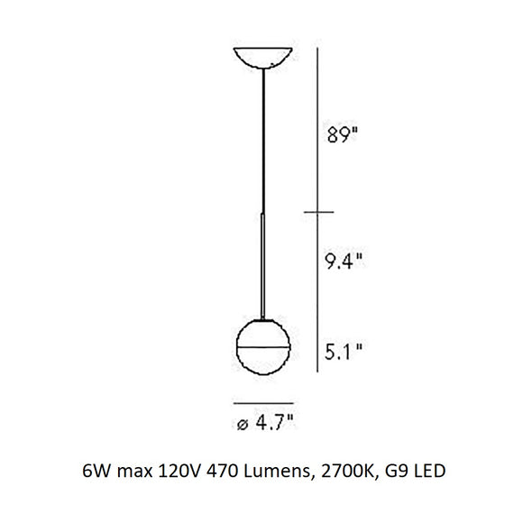 Pallina Pendant Light