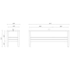 A Line Storage Bench