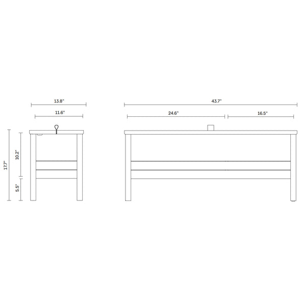 A Line Storage Bench