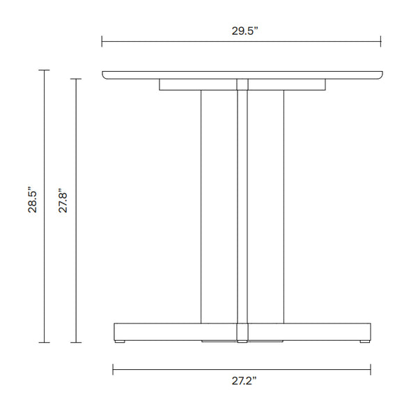 Trefoil Dining Table