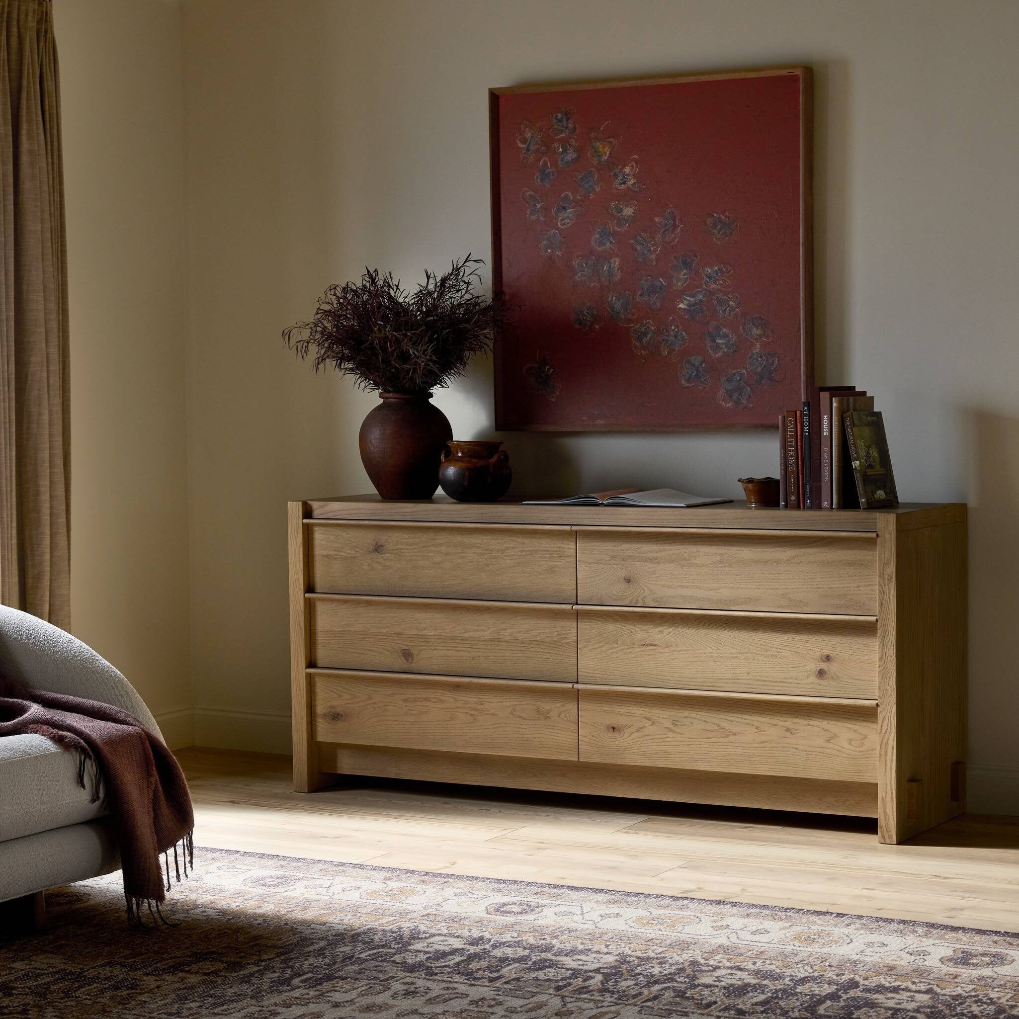 four hands dresser Four Hands Meadow 6 Drawer Dresser