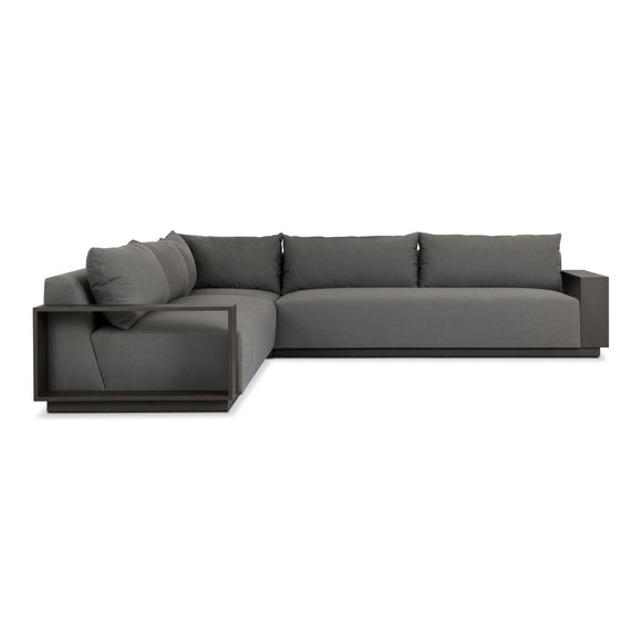 Branford Outdoor Metal 3-Piece Sectional