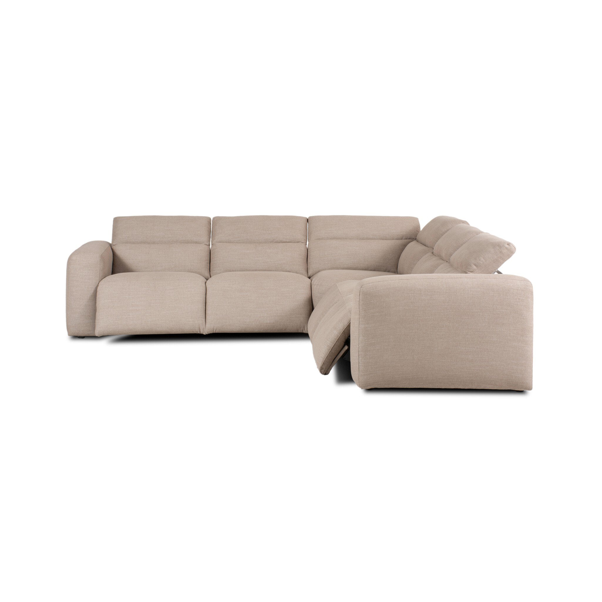 Four Hands Radley Power Recliner 5-Piece Sectional - 2Modern