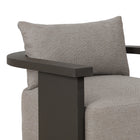 Tahana Outdoor Metal Swivel Chair