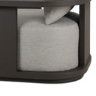 Tahana Outdoor Metal Swivel Chair