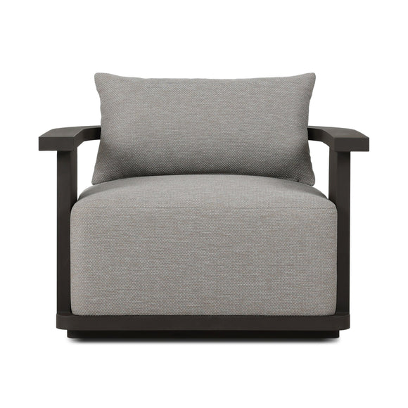 Tahana Outdoor Metal Swivel Chair