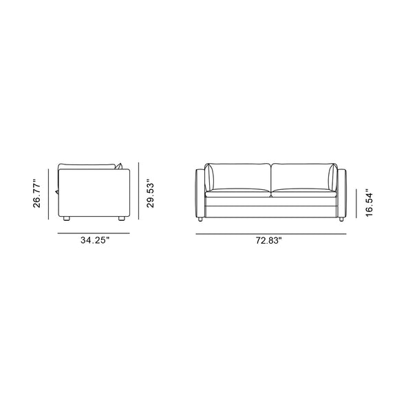 Jota 2-Seater Sofa
