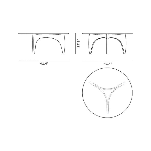 PK60 Round Coffee Table
