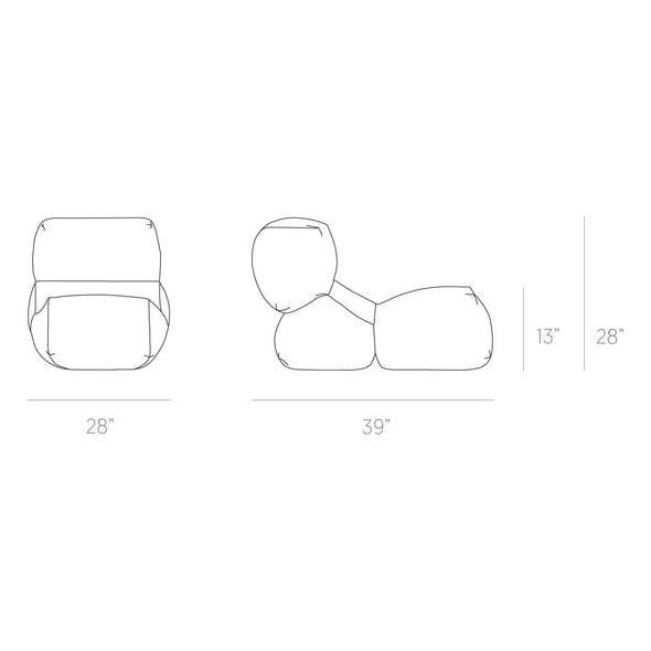 Grapy Outdoor Soft Seat