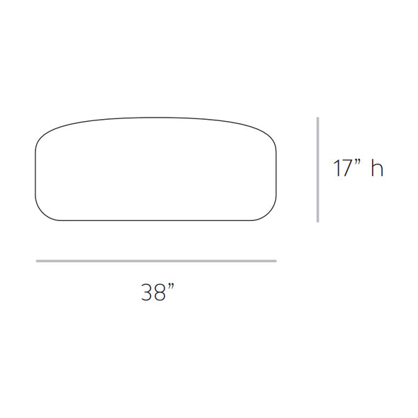 Mangas Outdoor Pouf