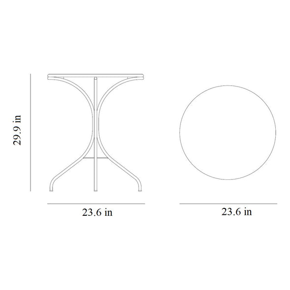 Ample Outdoor Bistro Table