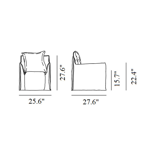 Ghost 05 Dining Armchair