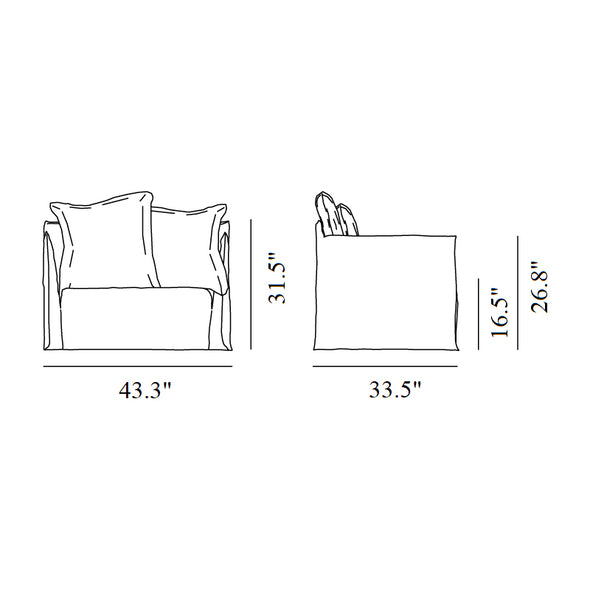 Ghost Out 09 Outdoor Dining Armchair