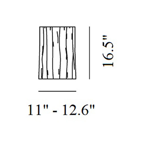 Log Side Table