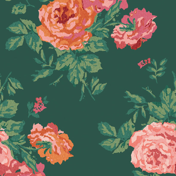 Archive Rose Wallpaper Sample Swatch