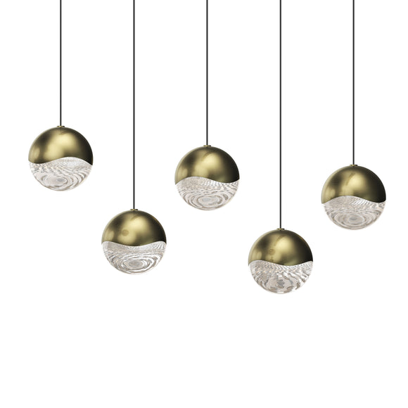 Grapes Five Light Pendant Light