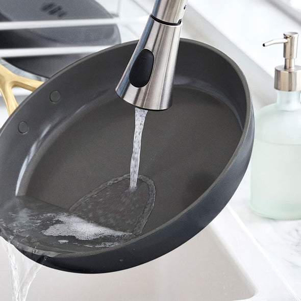 GP5 Nonstick 2-Piece Frypan Set with Champagne Handles