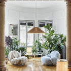 Adnet Circular Coffee Table