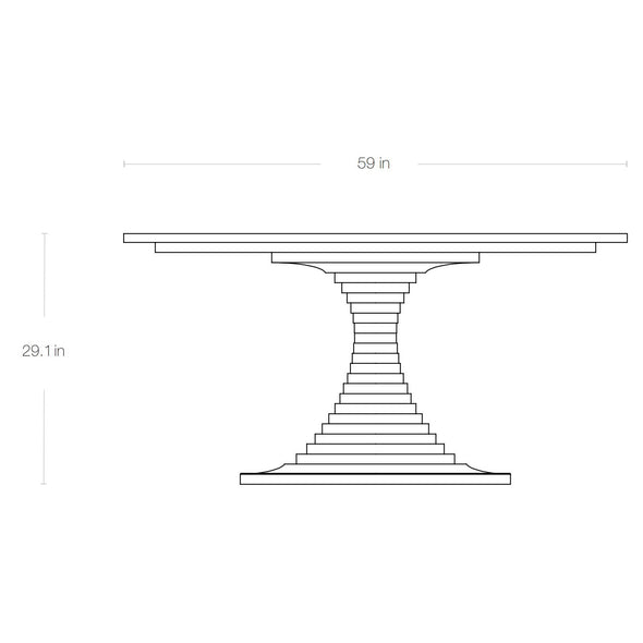 Tavolo a Dischi Dining Table