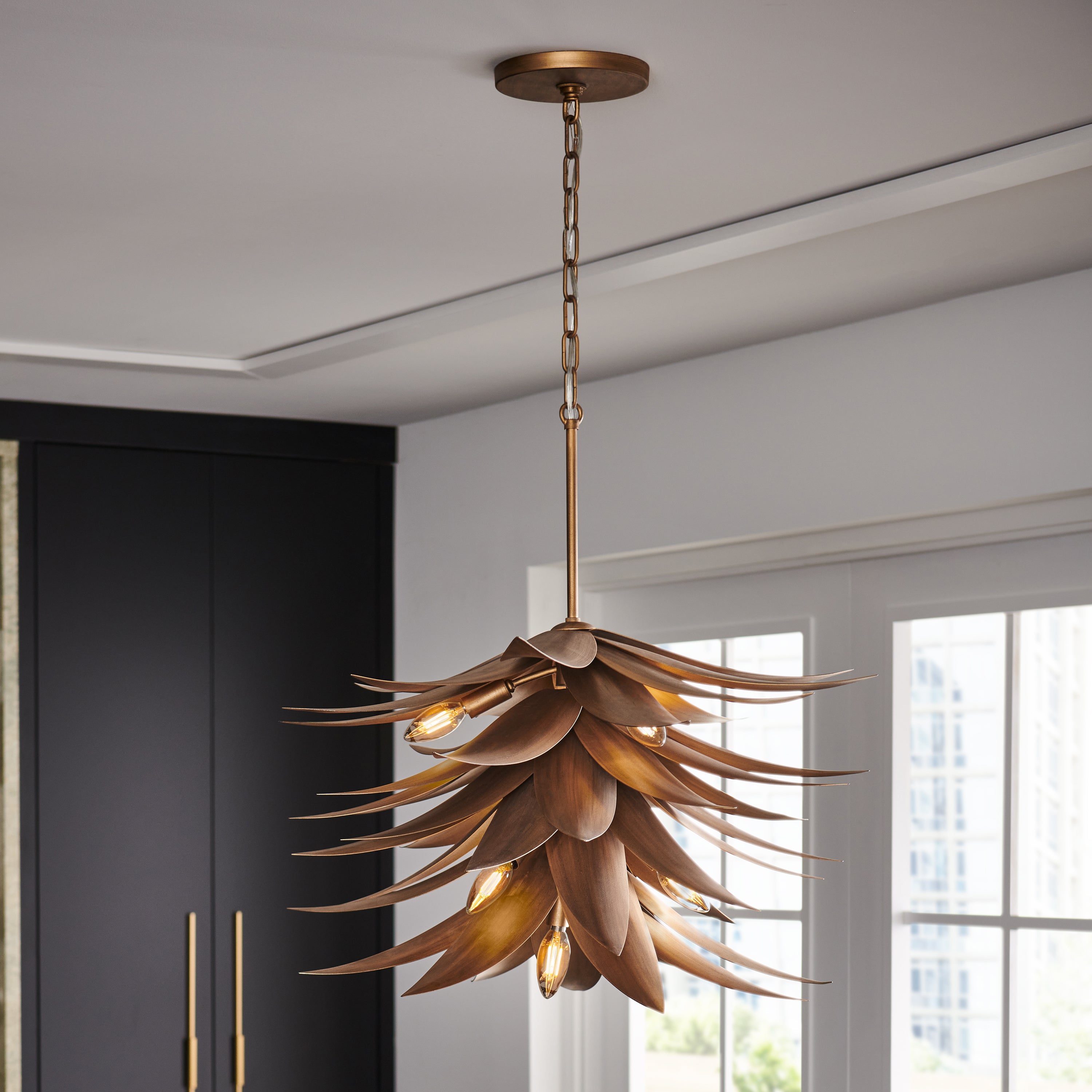 Fredrick Ramond Agave Single Tier Pendant Light - 2Modern