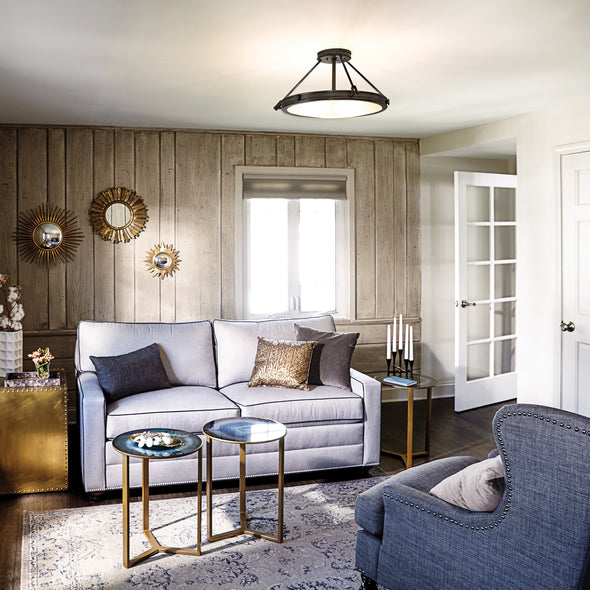 Collier Semi Flush Mount