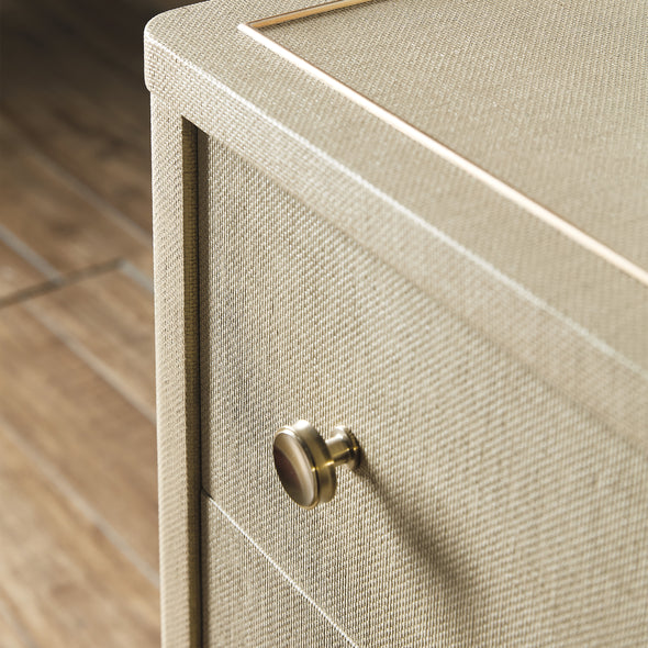 Archives Raffia 3-Drawer Dresser