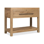 Driftwood Nightstand with Stone