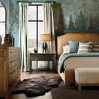 Driftwood Nightstand with Stone