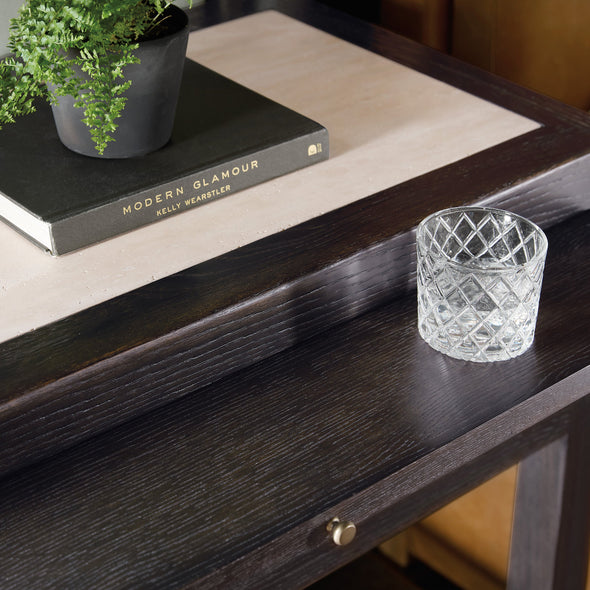 Driftwood Nightstand with Stone