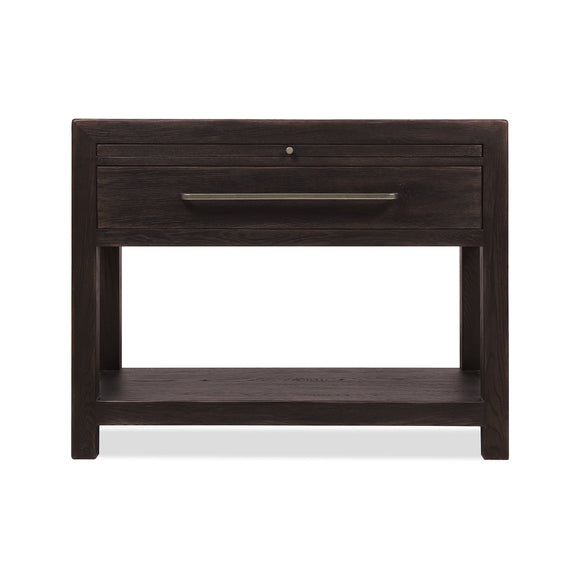 Driftwood Nightstand with Stone