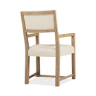 Driftwood Upholstered Dining Armchair