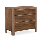 Eleana Wood 3-Drawer Nightstand