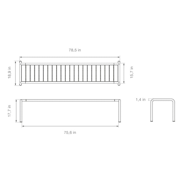 Avanti Outdoor Bench