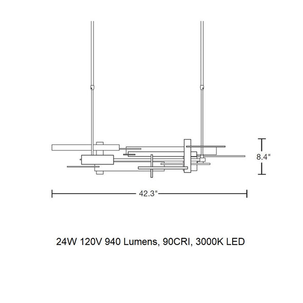 Planar Large Pendant Light