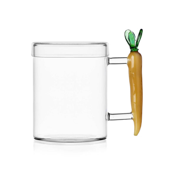 Vegetables Mug with Lid (Set of 2)