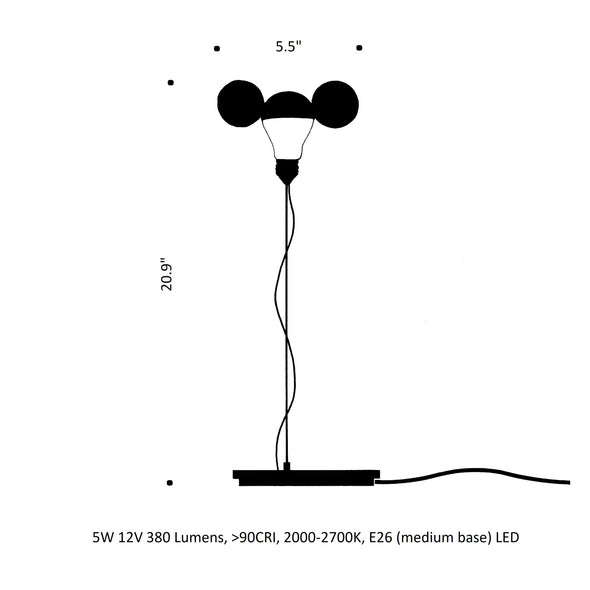 I Ricchi Poveri Toto LED Table Lamp