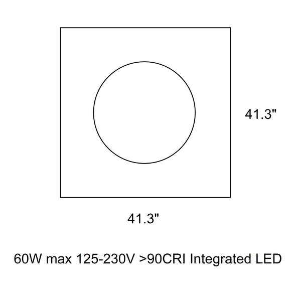 Moodmoon Square LED Wall Sconce