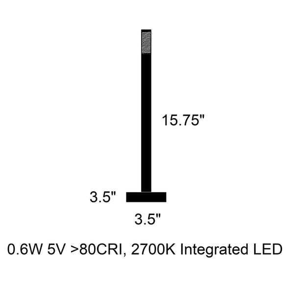 My New Flame Portable LED Table Lamp