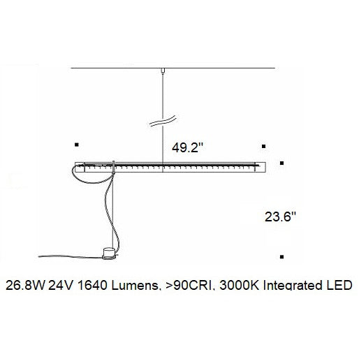 Tubular Balance LED Table Lamp