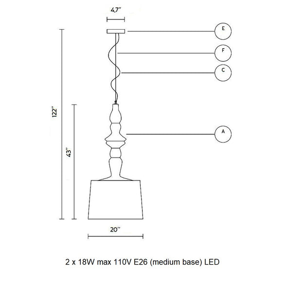 Alibabig Pendant Light