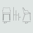 Eleganza Nia Missoni Dining Armchair