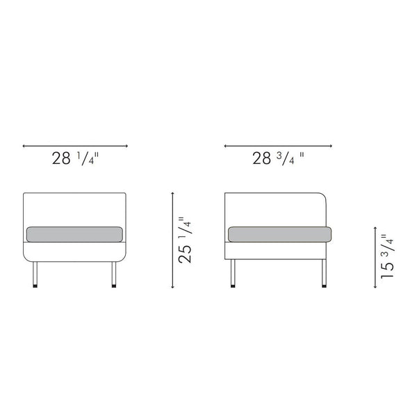 Cabaret Outdoor Easy Lounge Chair
