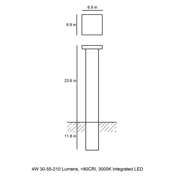 Scotty Outdoor LED Solar Path Light